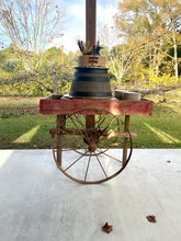 Antique Cart with Cake Display